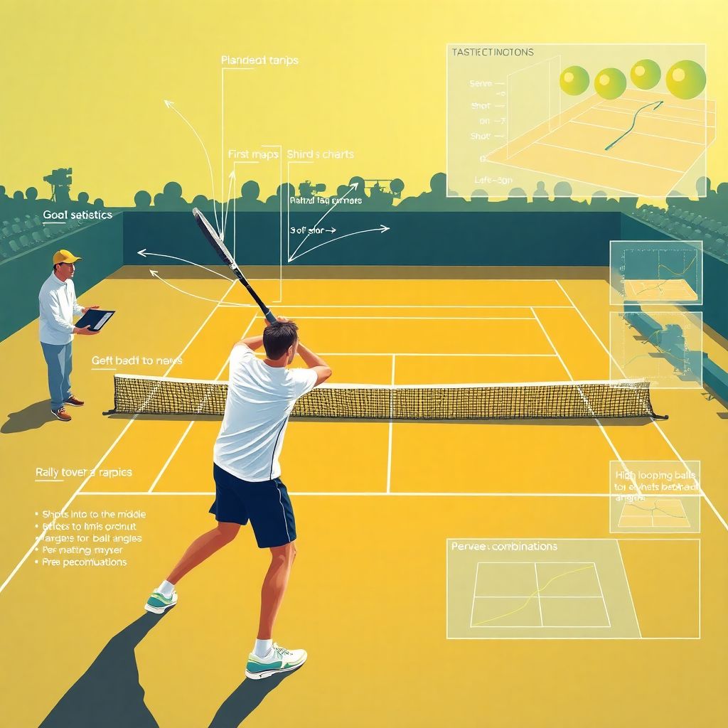 Тактика и игра в теннисе: как выстраивать розыгрыши и эффективные контратаки