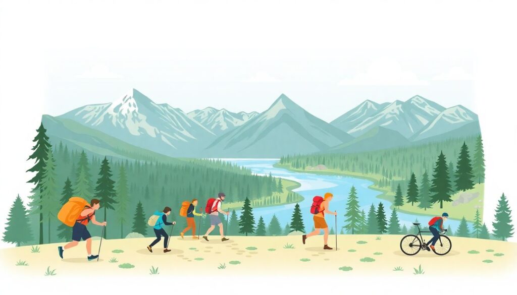 Лайфхаки для активного досуга: что взять в спортивный поход - иллюстрация