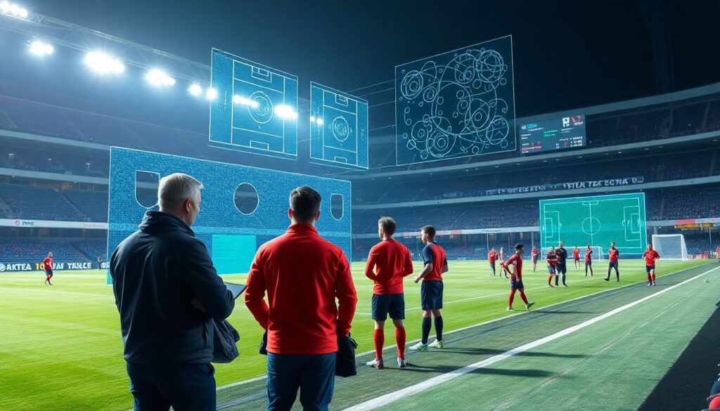 Тактика противостояния в футболе: анализ матча изнутри - иллюстрация