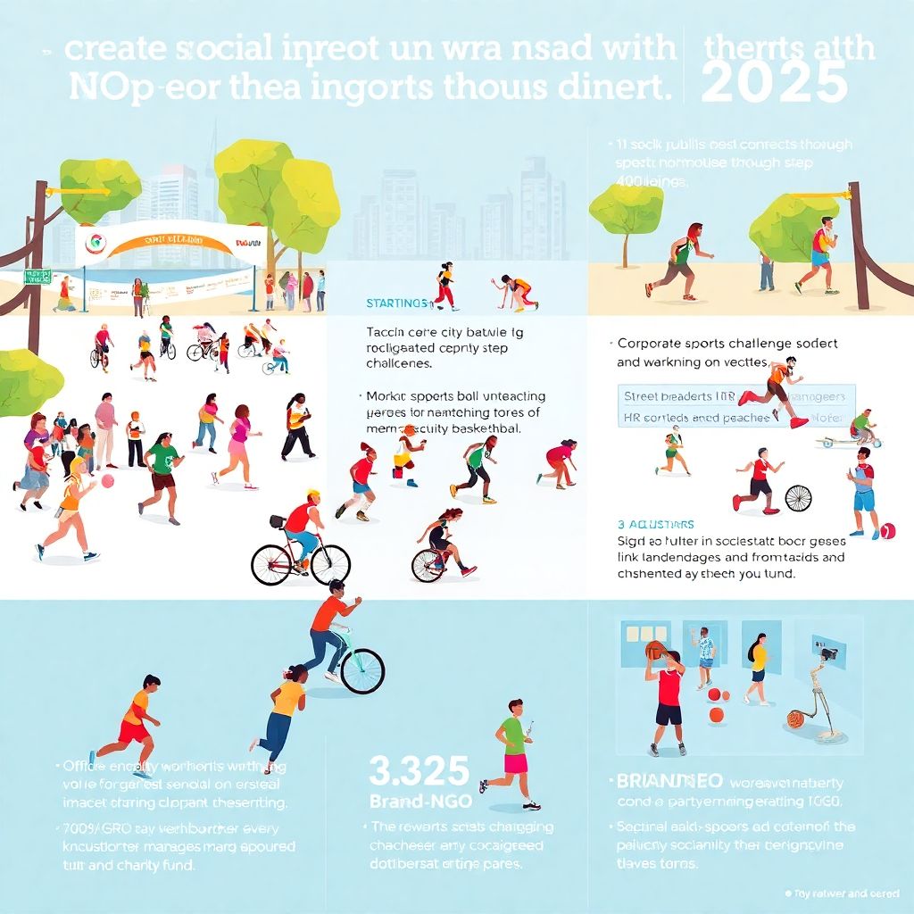 Как организовать социальную акцию через спорт и привлечь людей