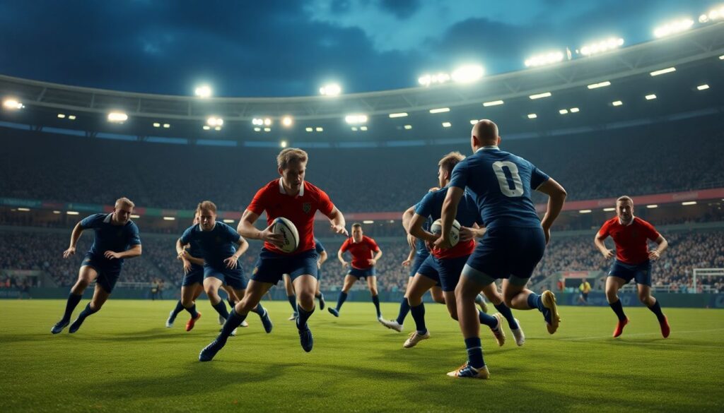 Тактика в регби: стратегия владения и фланговые манёвры - иллюстрация