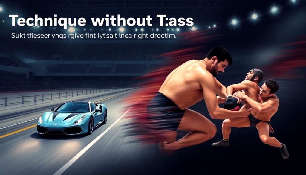 Тактика и игра в борьбе: техника борьбы и габариты поля - иллюстрация