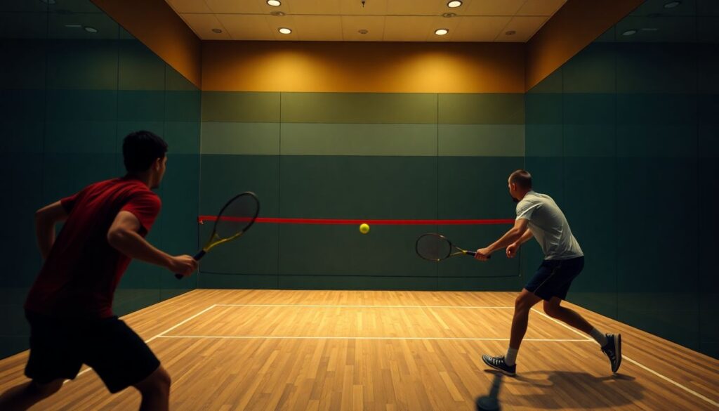 Тактика и игра в сквош: скорость реакции и такты - иллюстрация