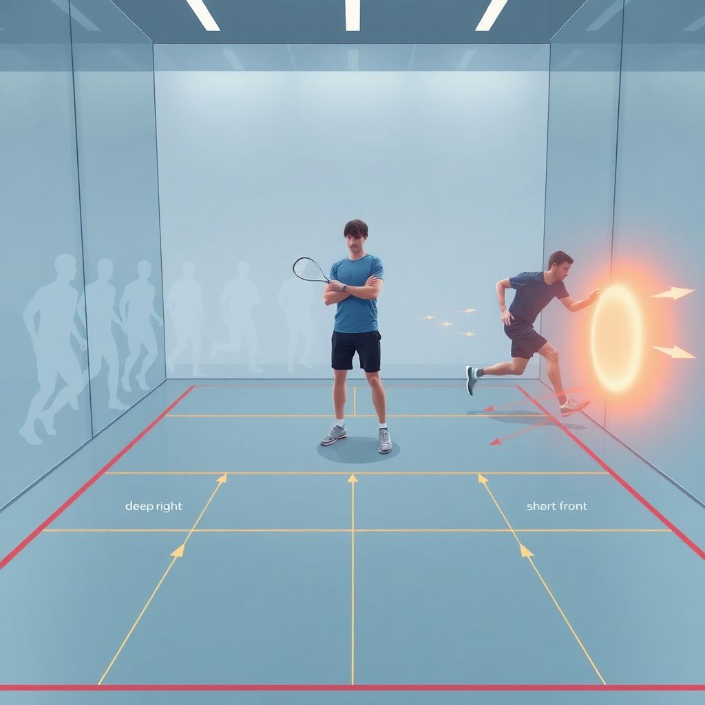 Тактика и игра в сквош: как развить скорость реакции и продуманные такты