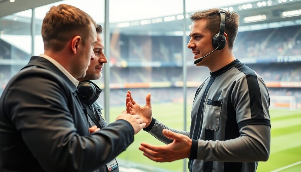 Интервью с судьёй: работа на поле и принципы справедливости - иллюстрация