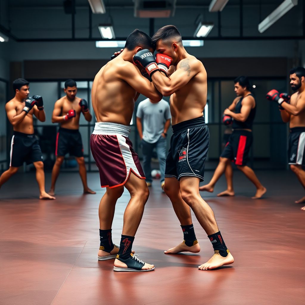 Муай тай: тактика и игра в клинче и работа ног для боя