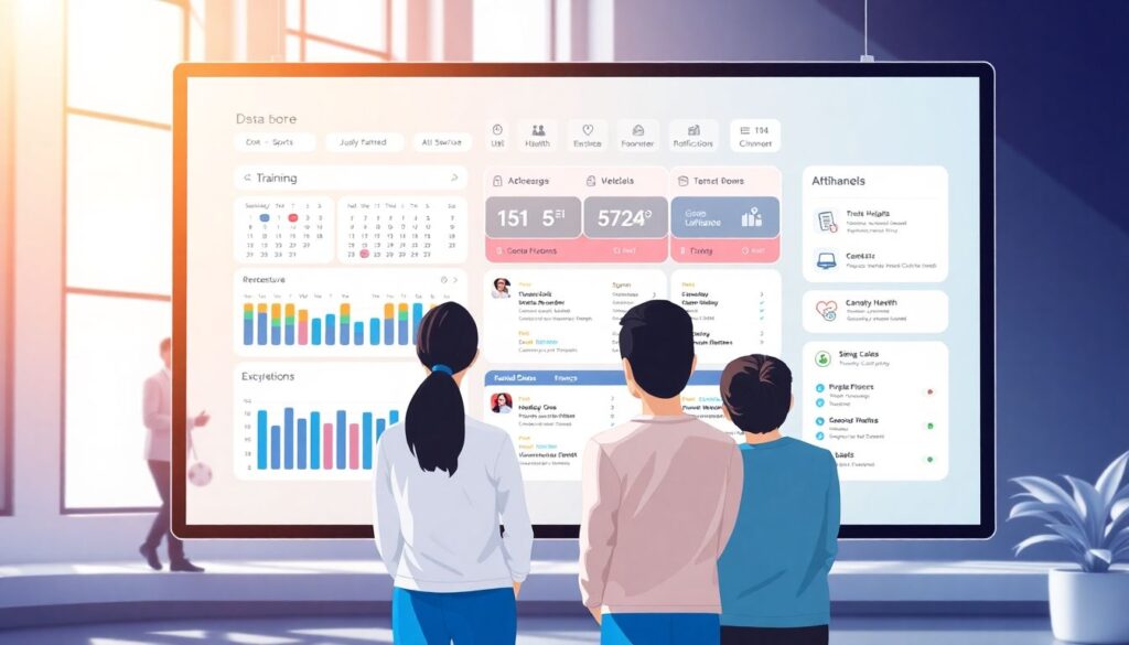 Социальные инициативы в спорте для поддержки семей спортсменов - иллюстрация