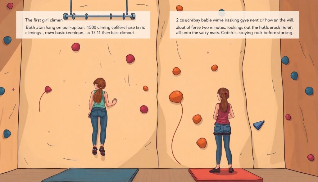 Тактика и игра в скалолазании: маршруты и техника страховки - иллюстрация