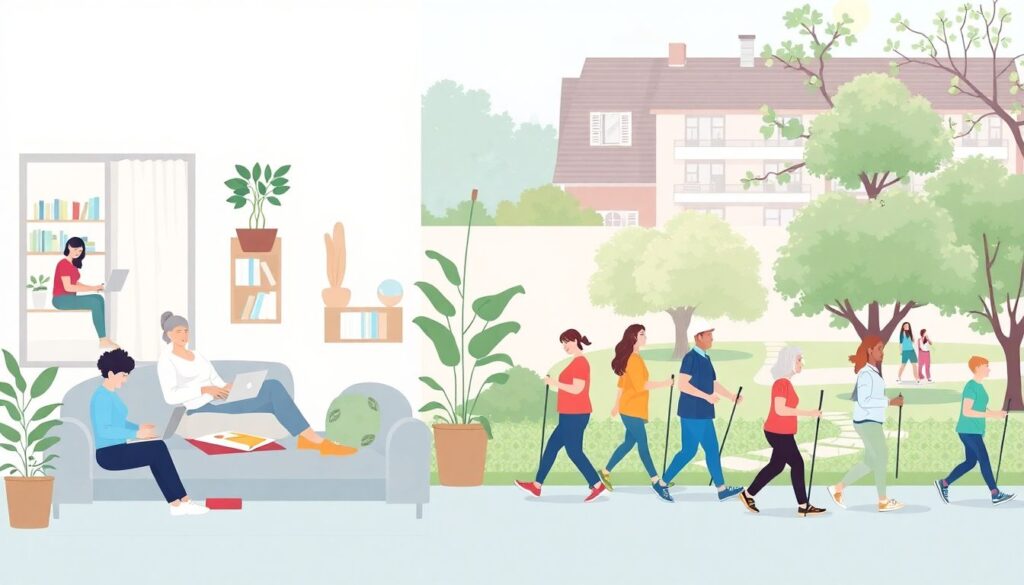 Как спорт влияет на качество жизни людей пожилого возраста - иллюстрация