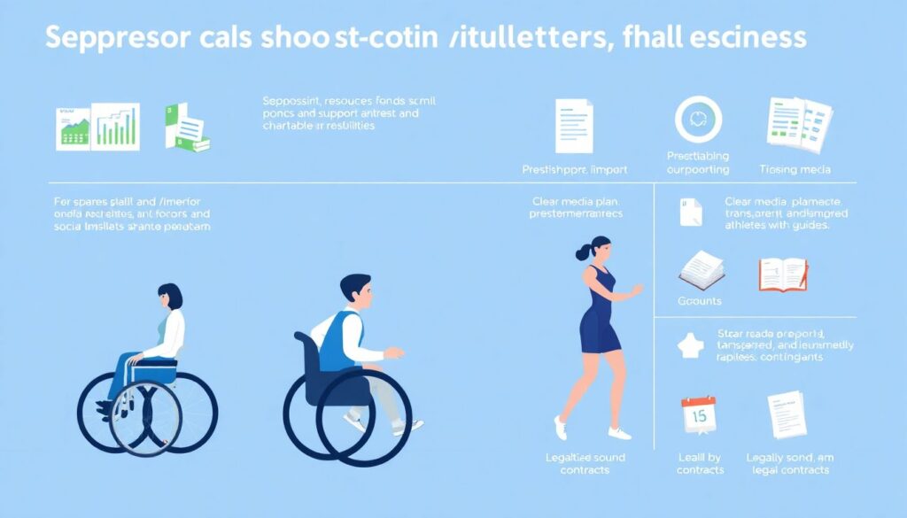 Социальные инициативы по поддержке инвалидов в спорте - иллюстрация