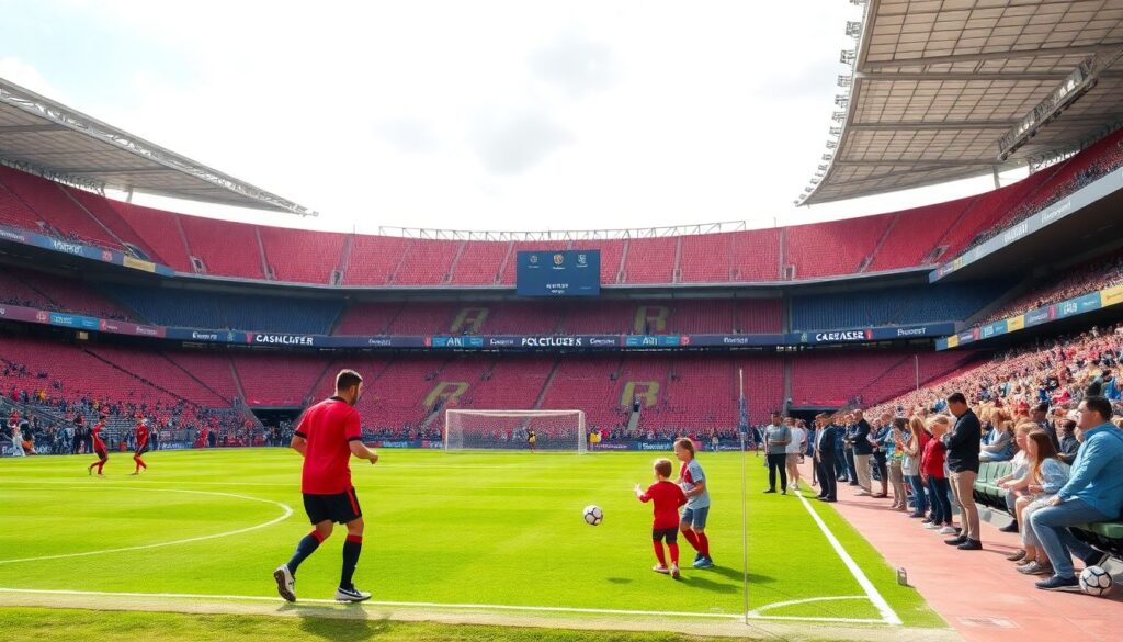 Истории болельщиков: семейные традиции на стадионе - иллюстрация