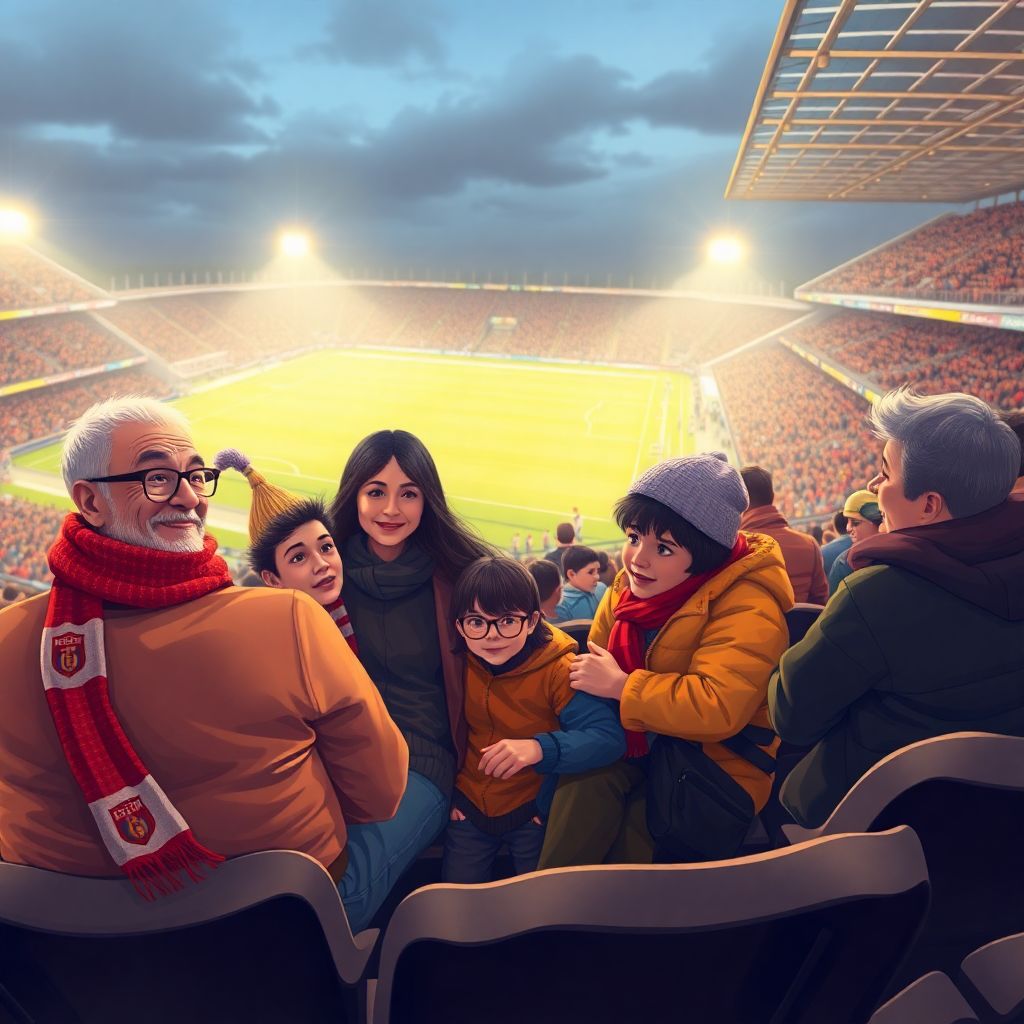 Истории болельщиков: как семейные традиции на стадионе объединяют поколения