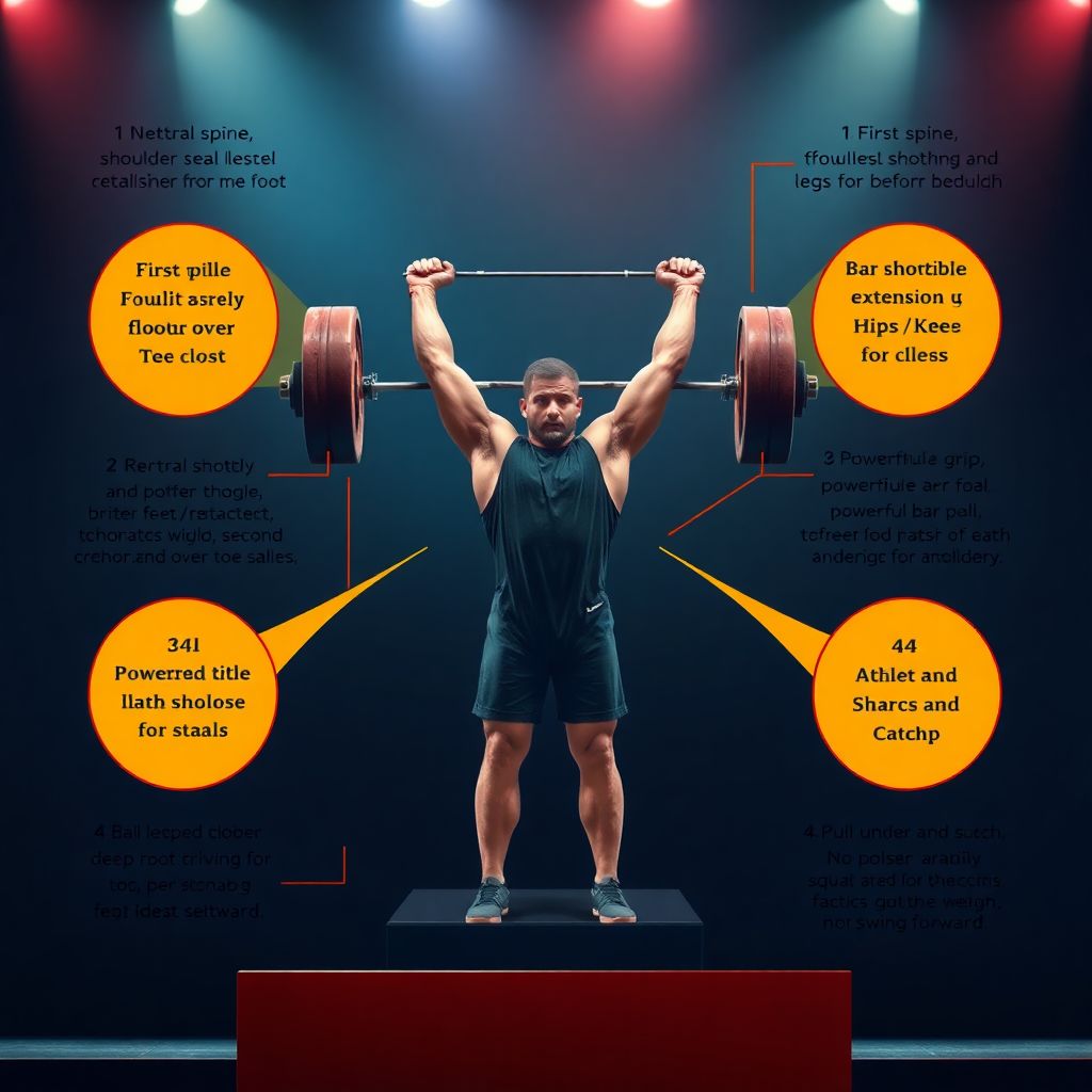Тактика и игра в тяжелой атлетике: подъем штанги и ключевые элементы техники