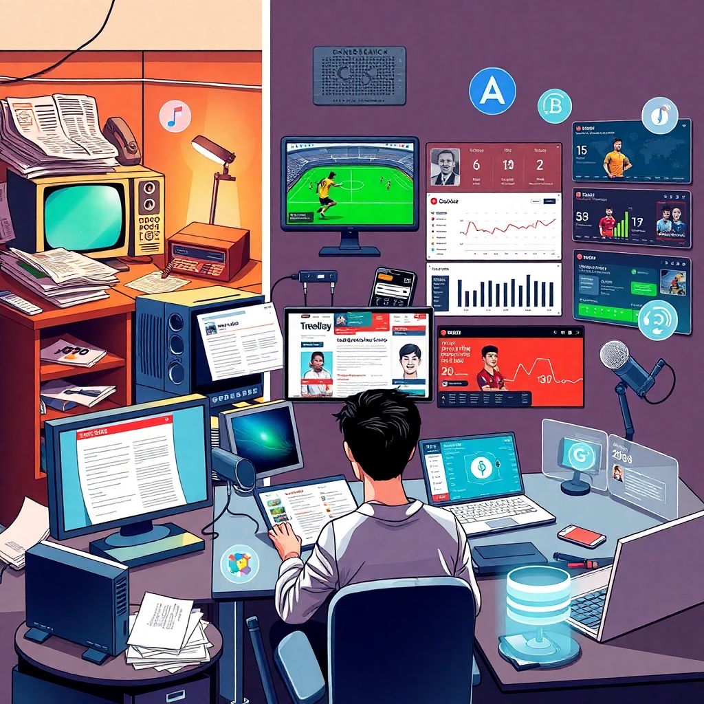 Тренды в спортивной журналистике и новые форматы освещения спорта