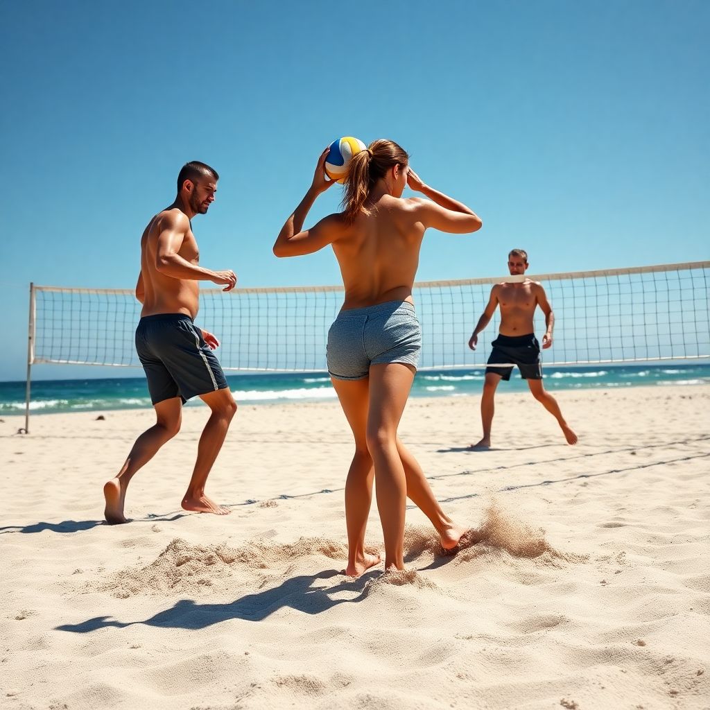 Тактика и игра в пляжном волейболе: как освоить эффективные движения на песке