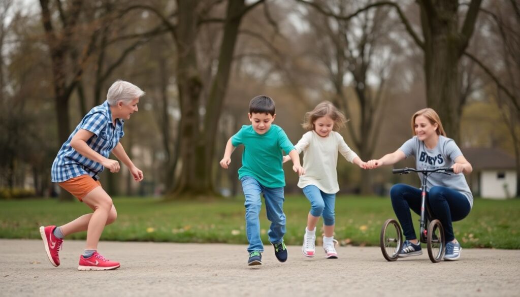 Как спорт меняет образ жизни семей - иллюстрация