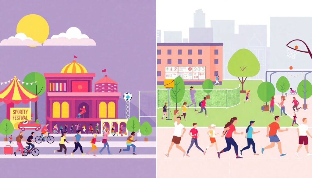 Социальные инициативы в спорте для развития городской среды - иллюстрация