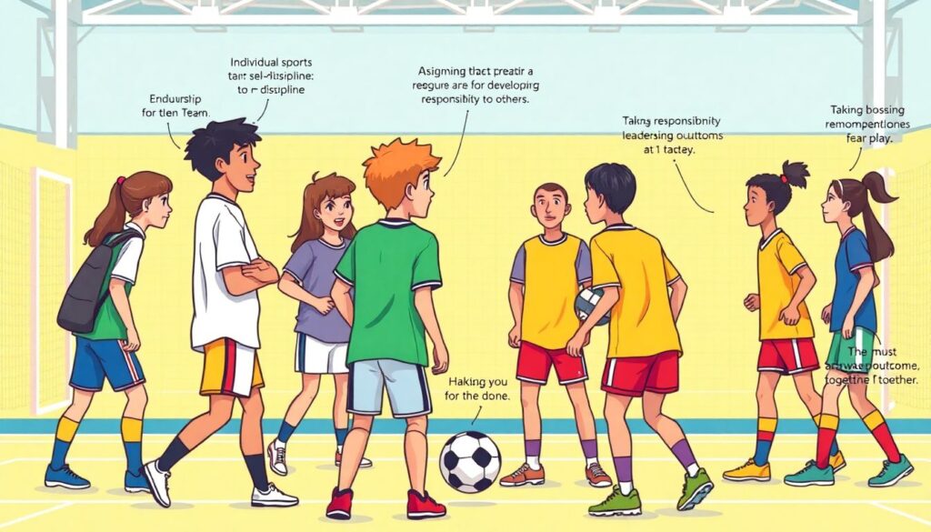 Как спорт учит ответственности и честной конкуренции - иллюстрация