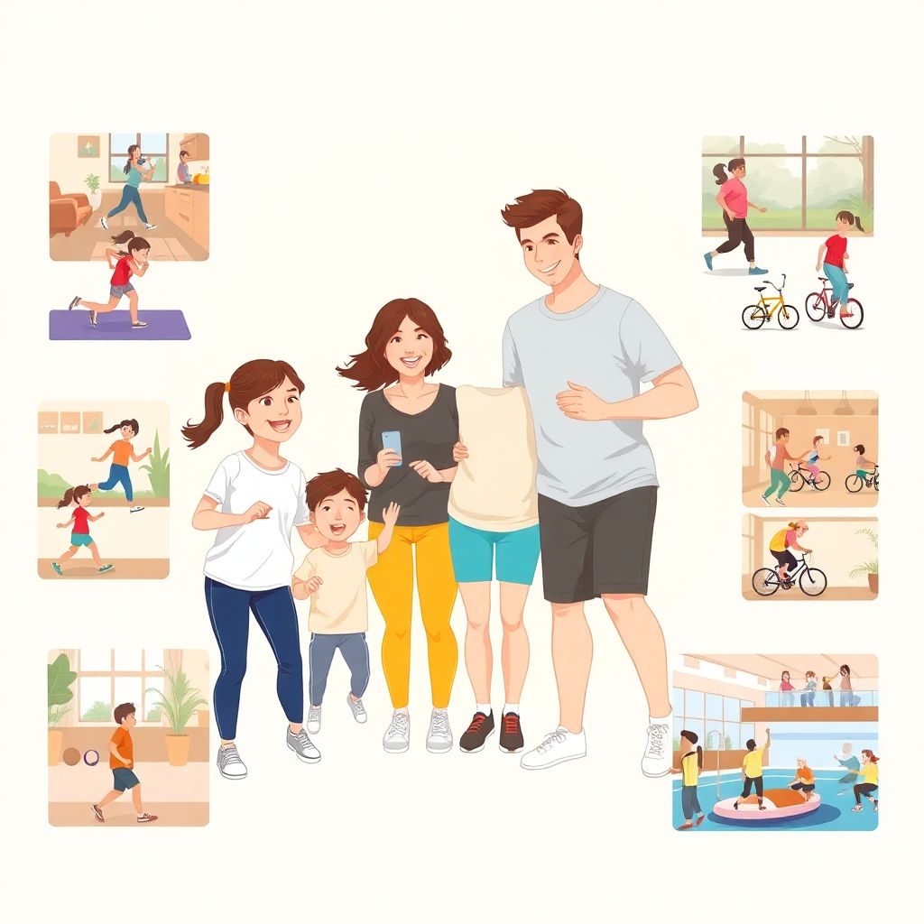Спорт и образ жизни семей: как совместные тренировки меняют отношения