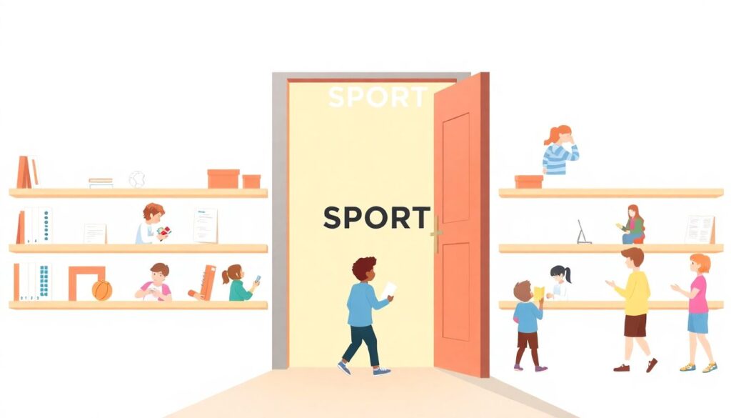 Социальные инициативы в спорте для повышения грамотности - иллюстрация