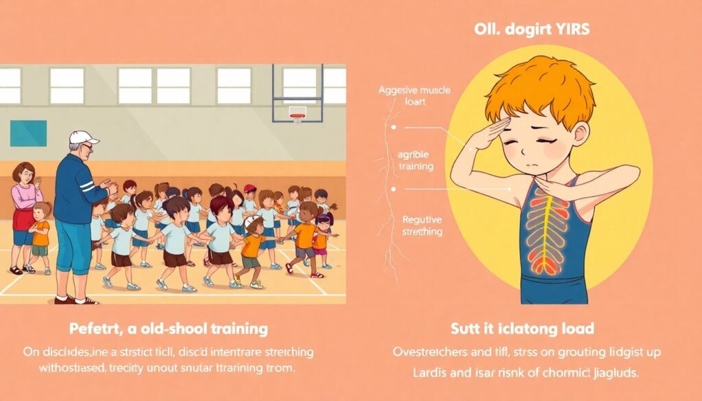 Тактика и игра в гимнастике: рост и гибкость - иллюстрация