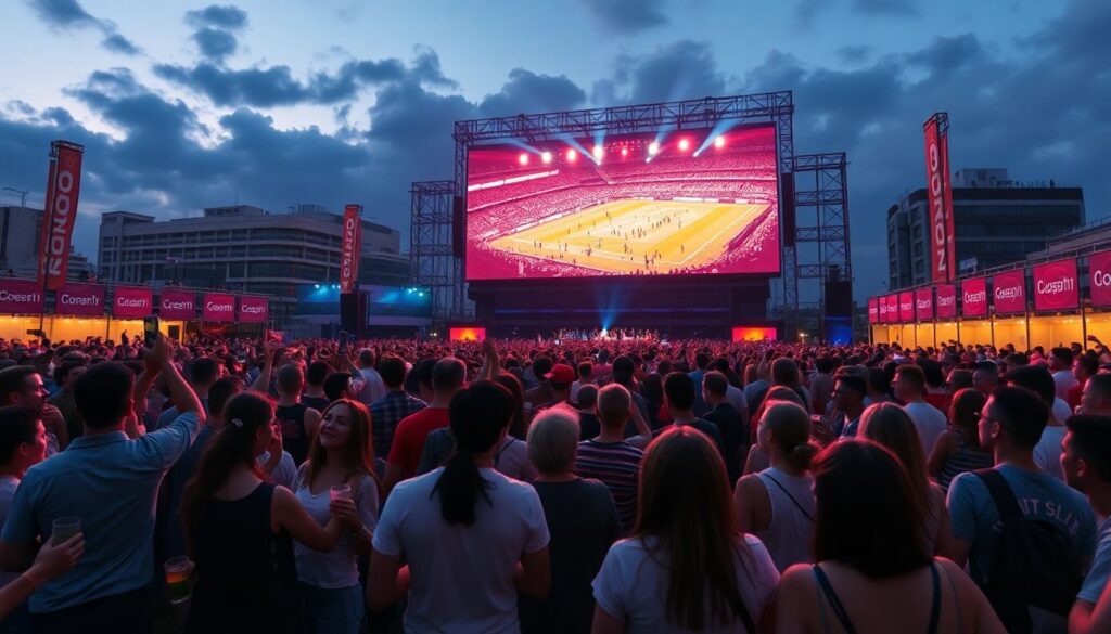 Истории фанатов: фан-зоны и их уникальная атмосфера - иллюстрация