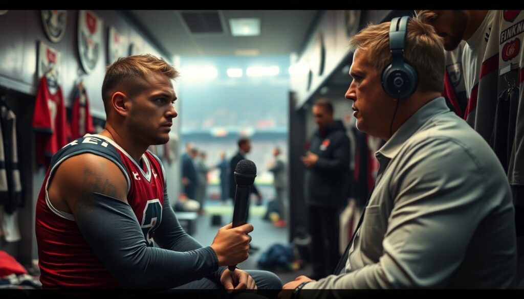 Интервью с спортивной журналистикой: закулисье освещения турниров - иллюстрация