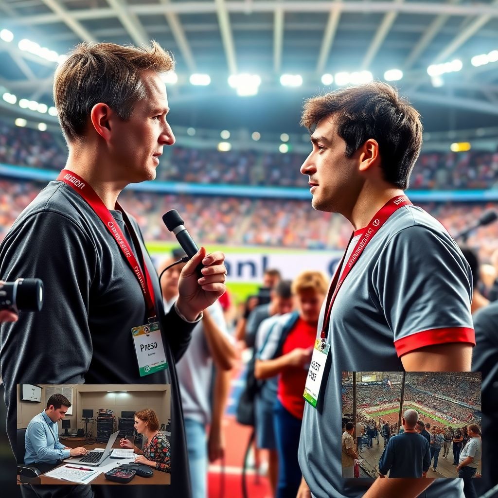 Интервью со спортивными журналистами: закулисье освещения турниров