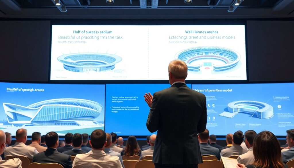 Интервью с архитектором стадиона: дизайн и функциональность - иллюстрация