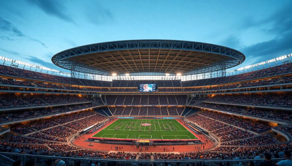 Интервью с архитектором стадиона: дизайн и функциональность - иллюстрация