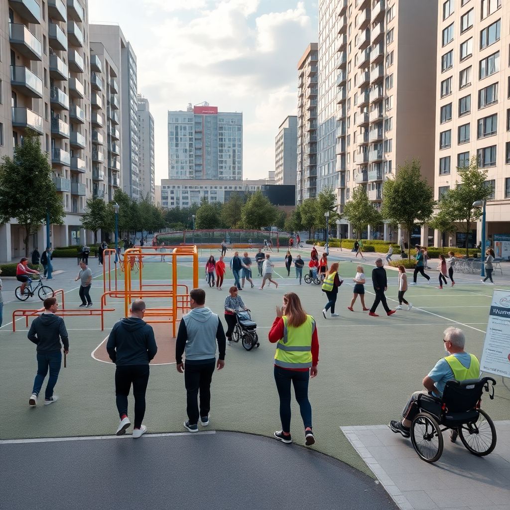 Социальные проекты по развитию доступности городского спорта и вовлеченности жителей