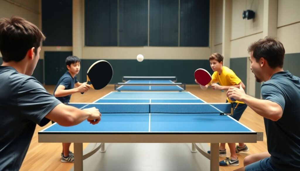 Тактика и игра в настольном теннисе: вращения и подача - иллюстрация