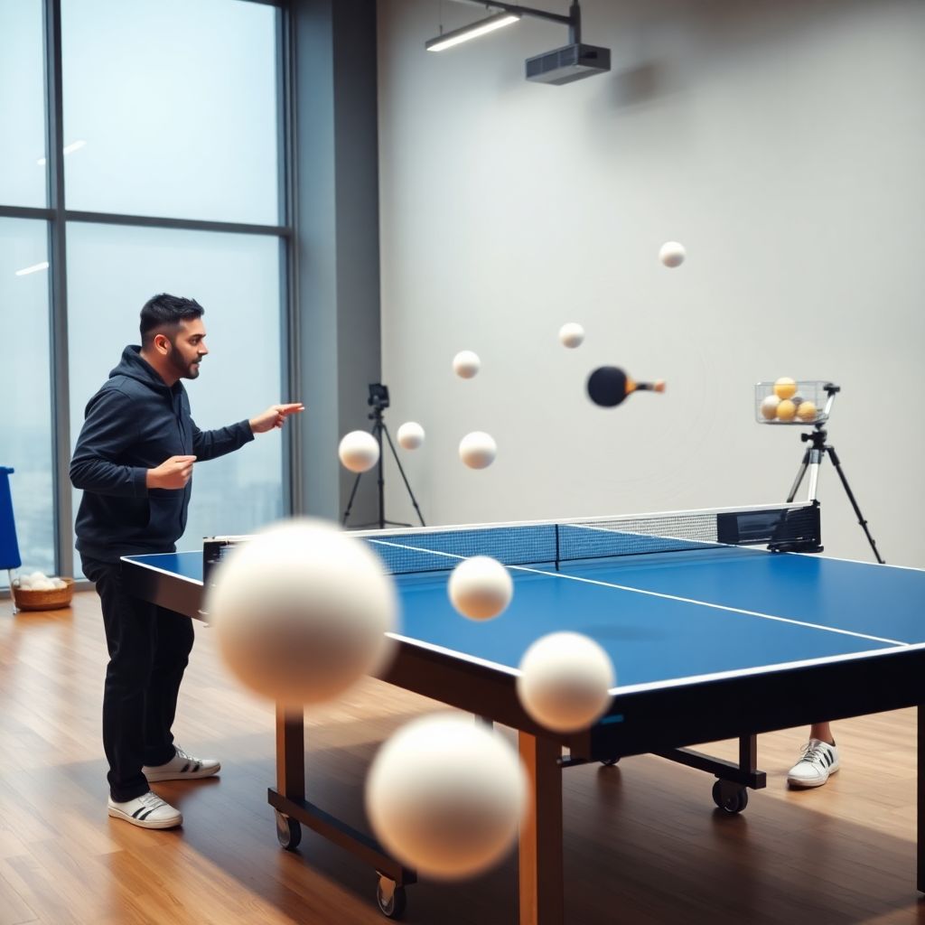 Тактика и игра в настольном теннисе: как освоить вращения и эффективную подачу