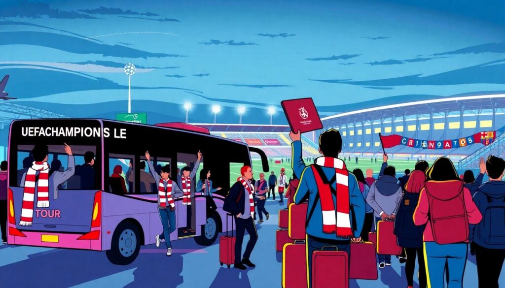 Истории фанатов: миграционные маршруты к матчам - иллюстрация