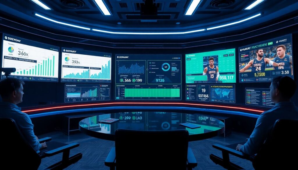 Тренды в спортивной визуализации и инфографике - иллюстрация