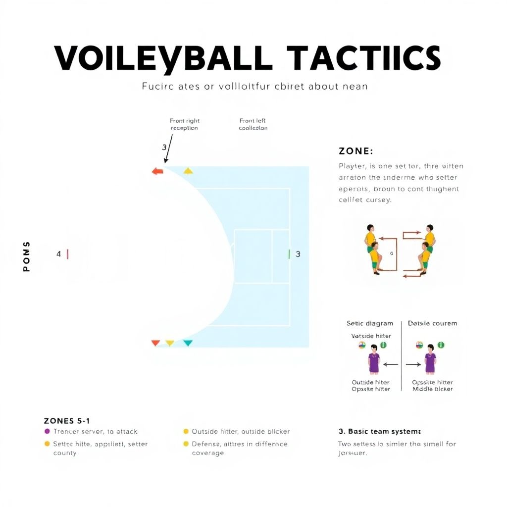 Тактика и игра в волейболе: расстановки игроков и командное взаимодействие