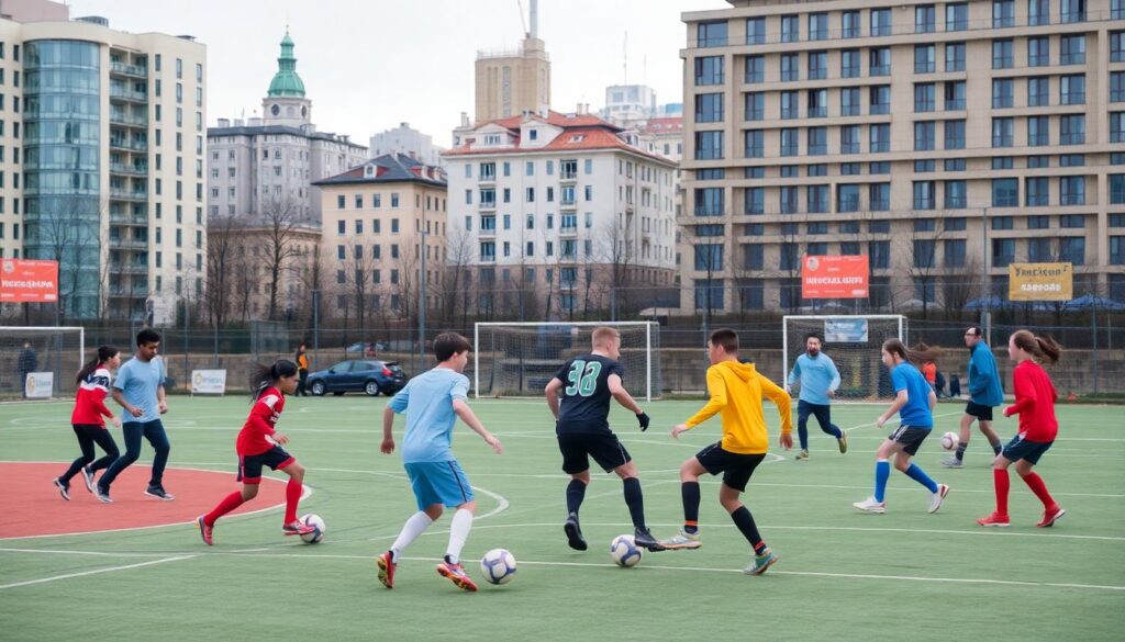 Социальные проекты по интеграции мигрантов через спорт - иллюстрация