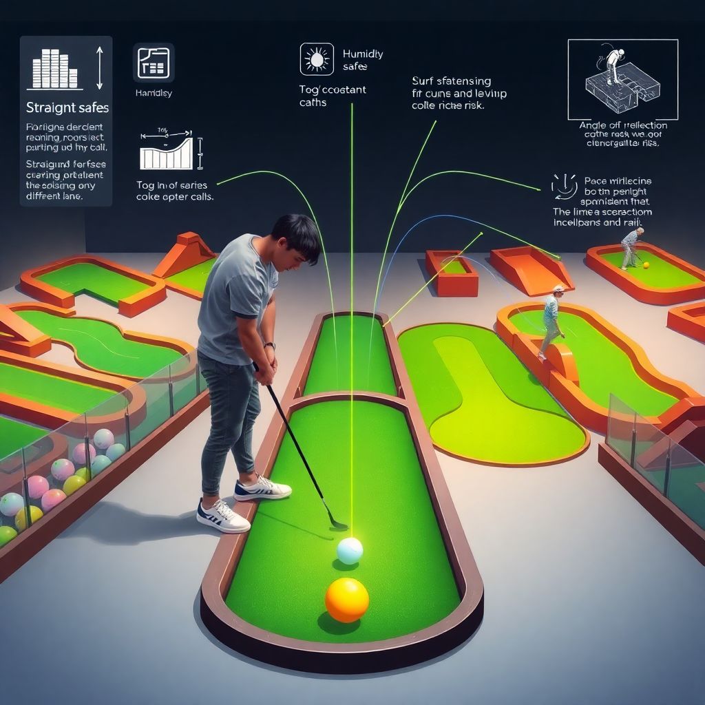 Тактика и игра в мини-гольфе: как выбирать траектории и управлять шариками