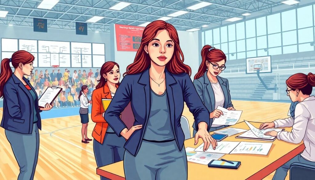 Тренды в развитие женского лидерства в спорте - иллюстрация