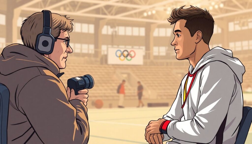 Интервью с олимпийцами: хроники пути к Олимпу - иллюстрация