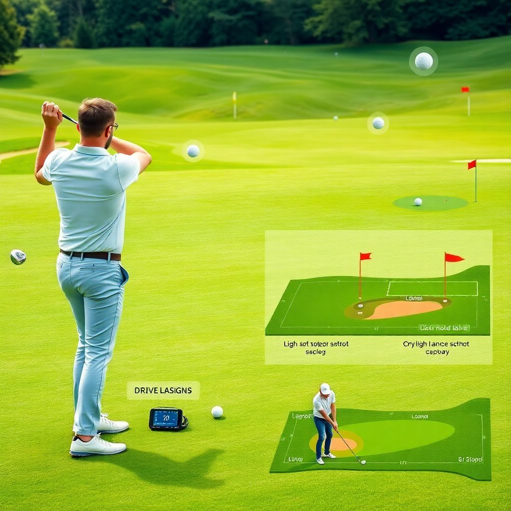 Тактика и игра в гольфе: вылет мяча и подходы для точных ударов