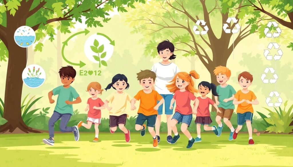 Как спорт формирует ответственность перед окружающей средой - иллюстрация