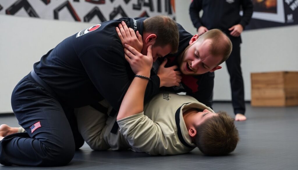 Тактика и игра в грэпплинге: контроль и переходы - иллюстрация