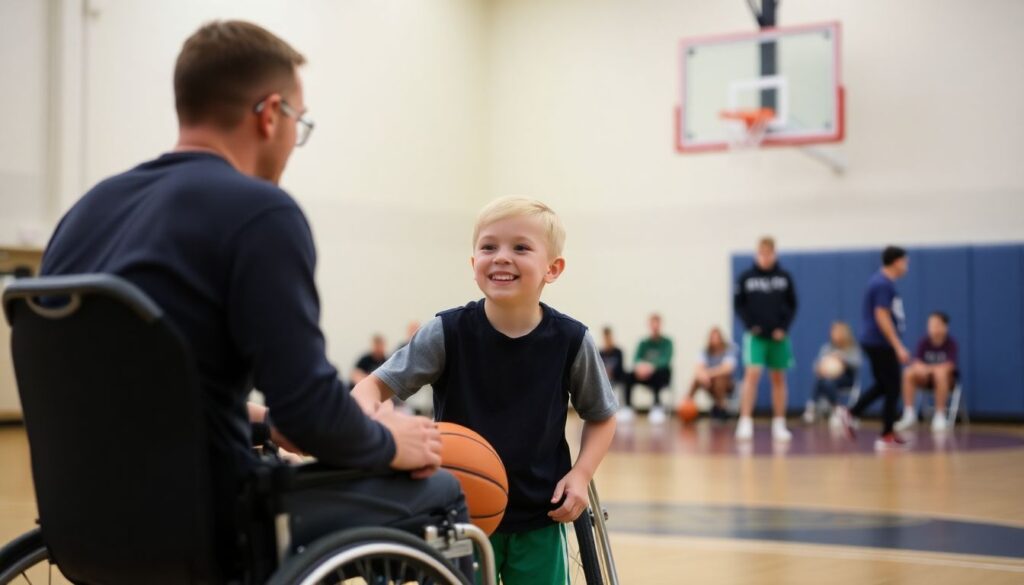 Как спорт помогает детям с особыми потребностями развиваться - иллюстрация
