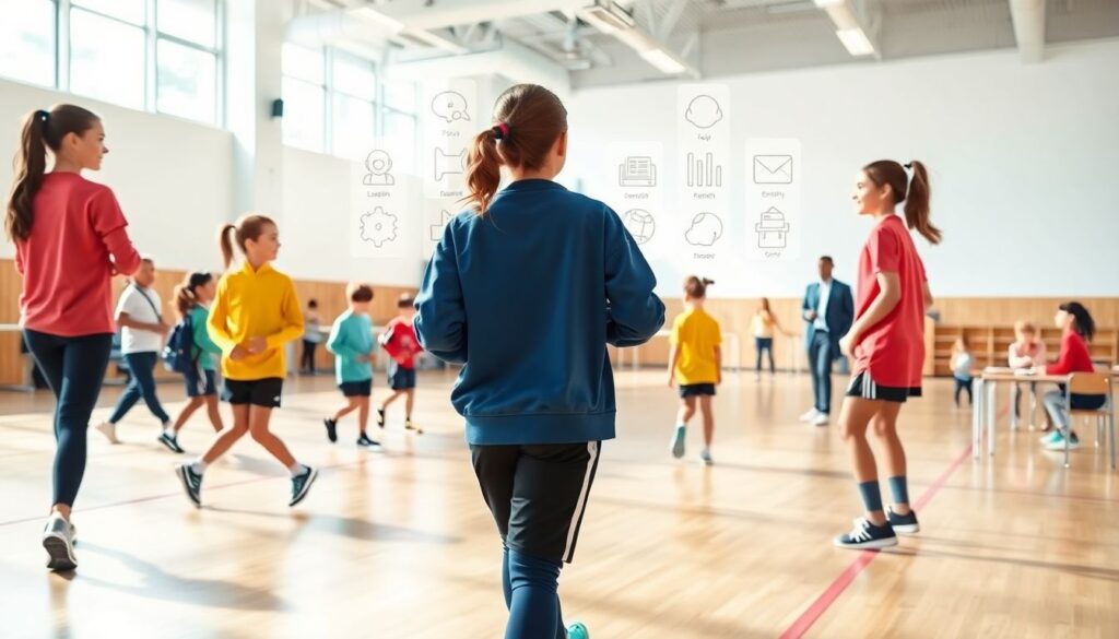 Социальные инициативы в массовом спорте: участие школьников - иллюстрация