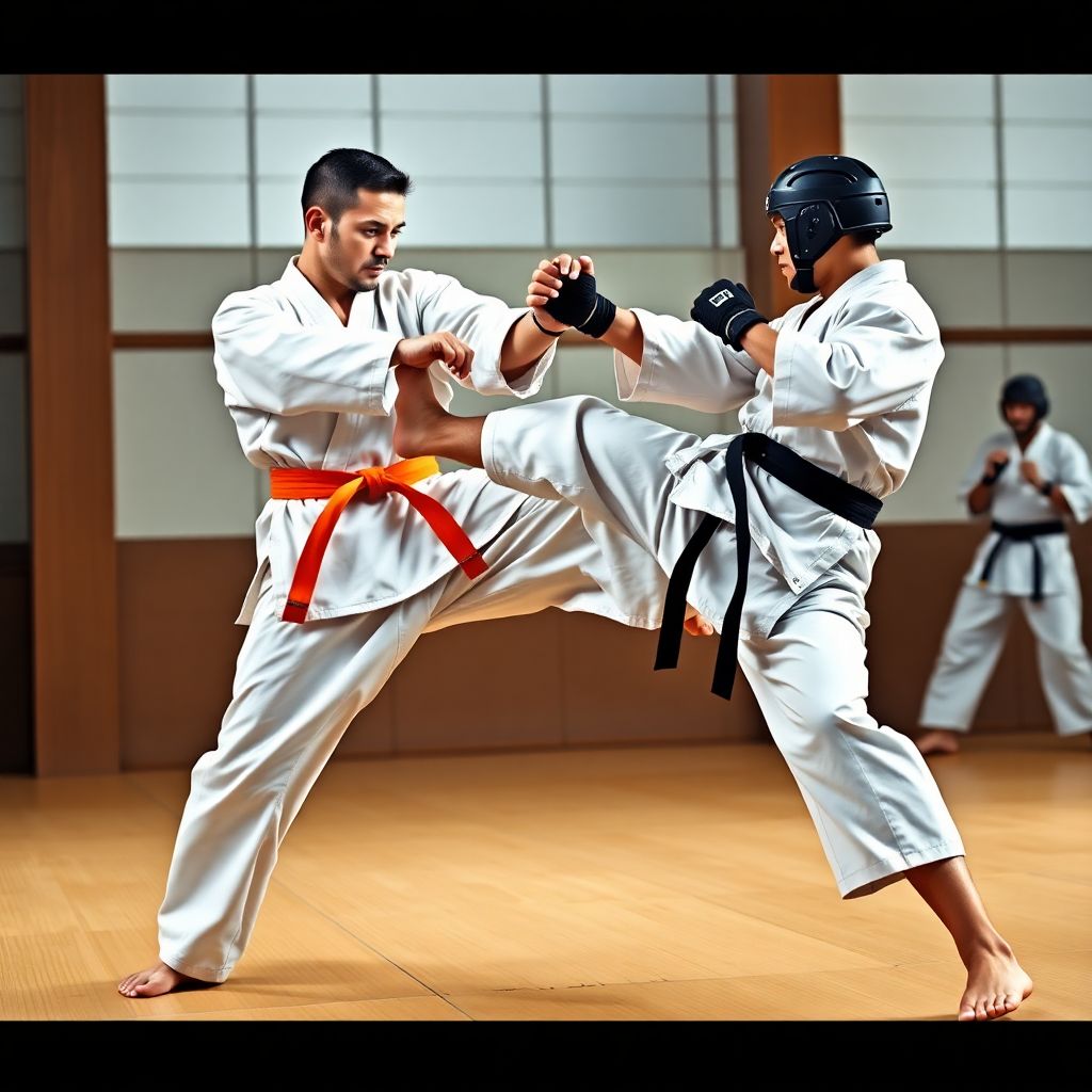 Тактика и игра в карате кекушин: ката и дзюку для эффективного поединка