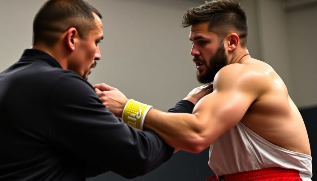 Тактика и игра в спортивной борьбе: балансы и поединки - иллюстрация