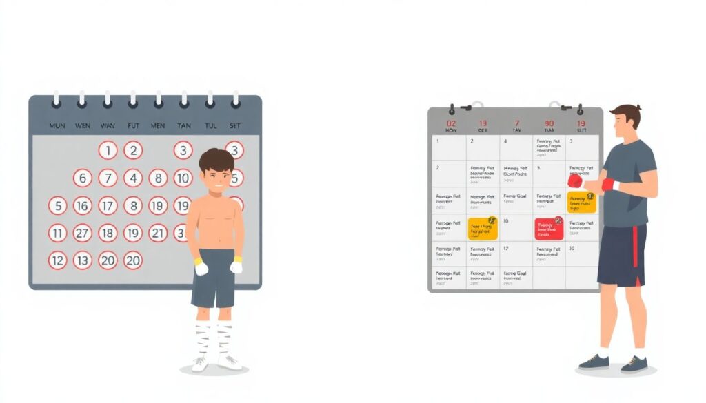 Тактика и игра в кикбоксинге: техника ударов и защиты - иллюстрация