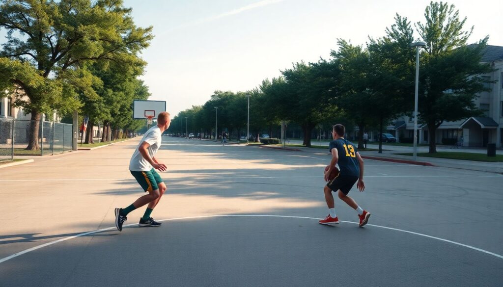 Тактика и игра в стритболе: городские площадки и нюансы - иллюстрация