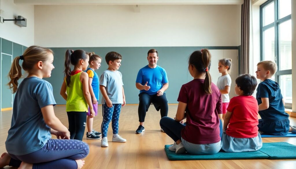 Как спорт помогает детям адаптироваться к новым условиям - иллюстрация